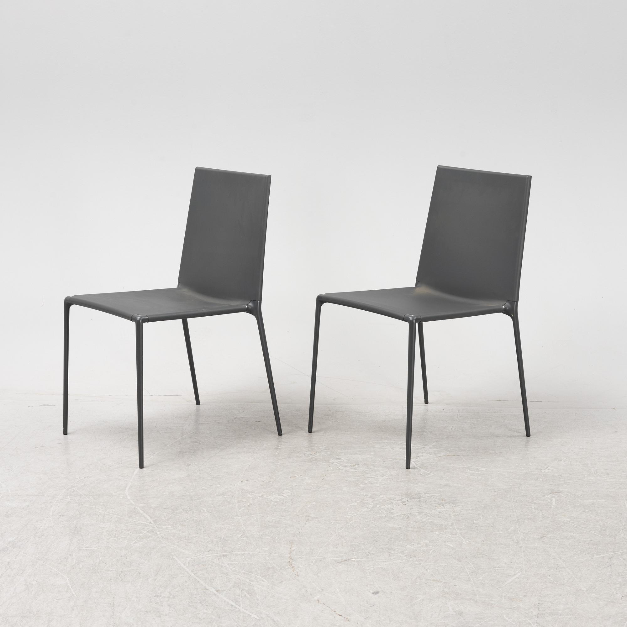Roberto Barbieri, stolar 6 st, "Alma", B&B Italia Maxalto formgiven 2002.