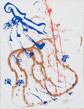 FERNANDEZ ARMAN, färgserigrafi, signerad och numrerad E/A.