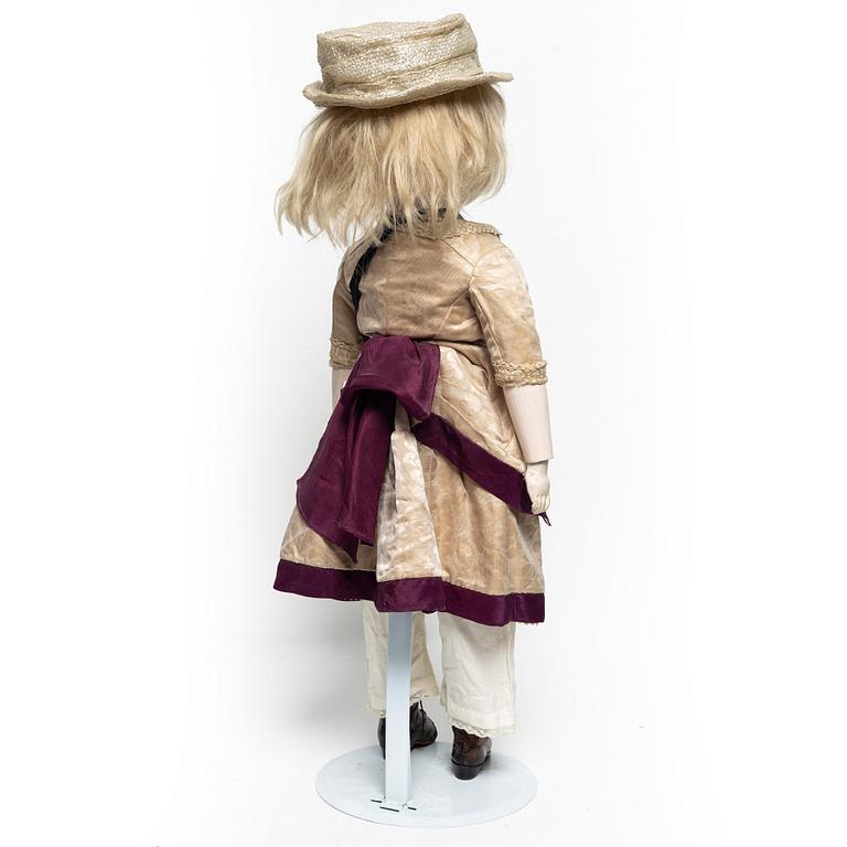 Wax figure, Germany/England, second half of the 19th century.