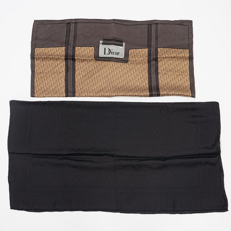 Christian Dior, scarves, 2 pcs.