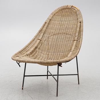 Kerstin Hörlin-Holmquist, An armchair, "Stora Kraal", designed for Nordiska Kompaniet's Triva series in 1952.