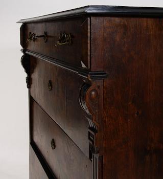 BYRÅ, nyrenässans, sent 1800-tal.