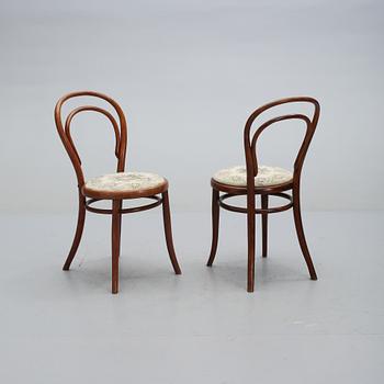 STOLAR, 2 st, Thonet, 1900-talets första hälft.