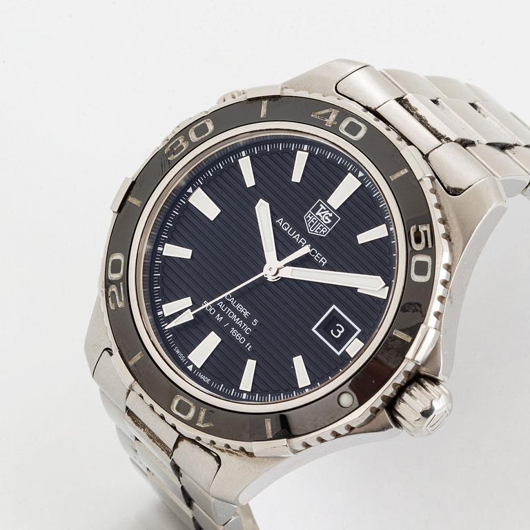 Tag Heuer, Aquaracer (500 m/ 1660 ft), wristwatch, 41 mm.