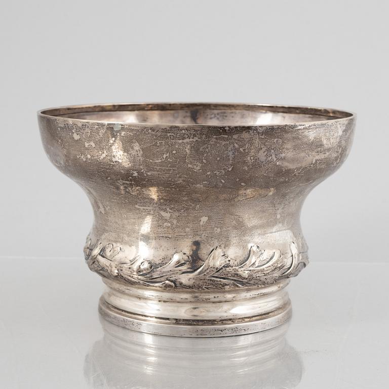 A Swedish silver bowl, mark of Carl Fredrik Carlman 1912.