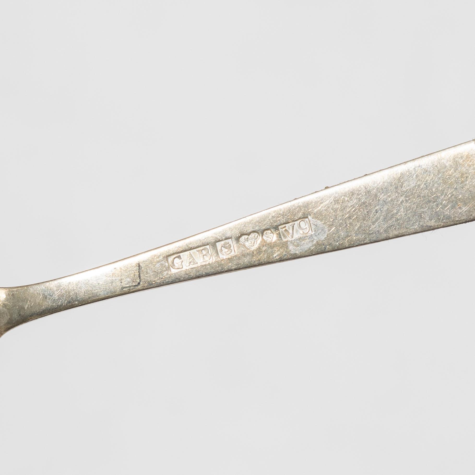 Bestick, 27 st, silver.