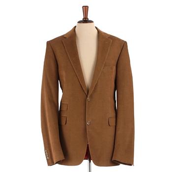 EDUARD DRESSLER, a beige corduroy jacket, size 154.