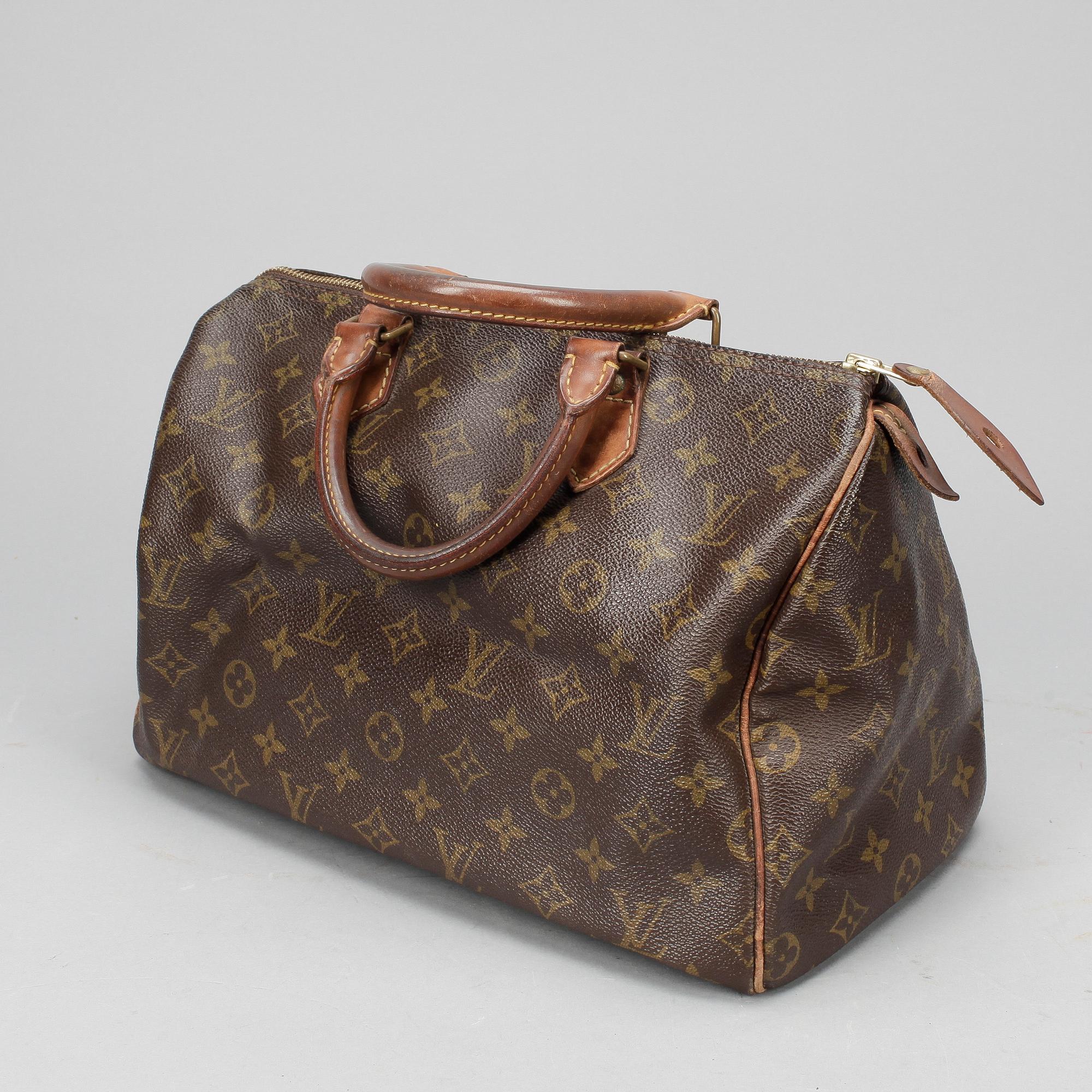 HANDVÄSKA, "Speedy", Louis Vuitton, 1882.