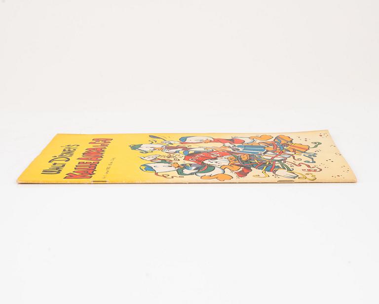 Comic book, "Kalle Anka & Co" No. 1, 1950.