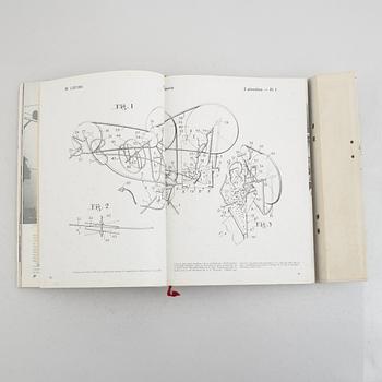 two books, Jean Tinguely, after, "Méta", and "Pontus Hultén, Hon & moderna".