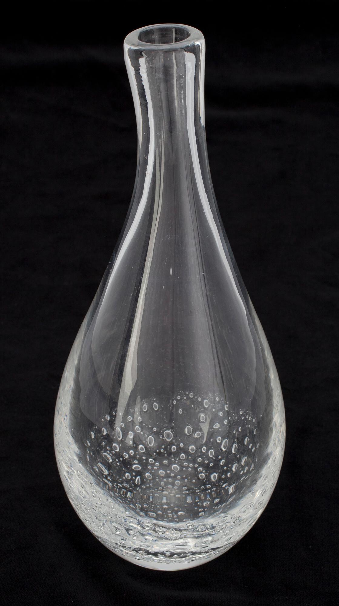 KAJ FRANCK, konstglas, 3 delar, sign. K. Franck Notsjö samt   Iittala, 1900-talets mitt.