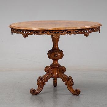 A rococo-style table from the second half of the 20th century.