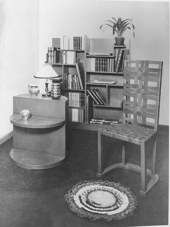 Axel Einar Hjorth, a "Futurum" chair for Nordiska Kompaniet, Sweden ca 1928.