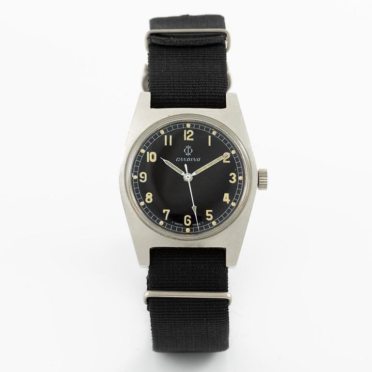 Candino, "Three Crowns", wristwatch, 35 mm.