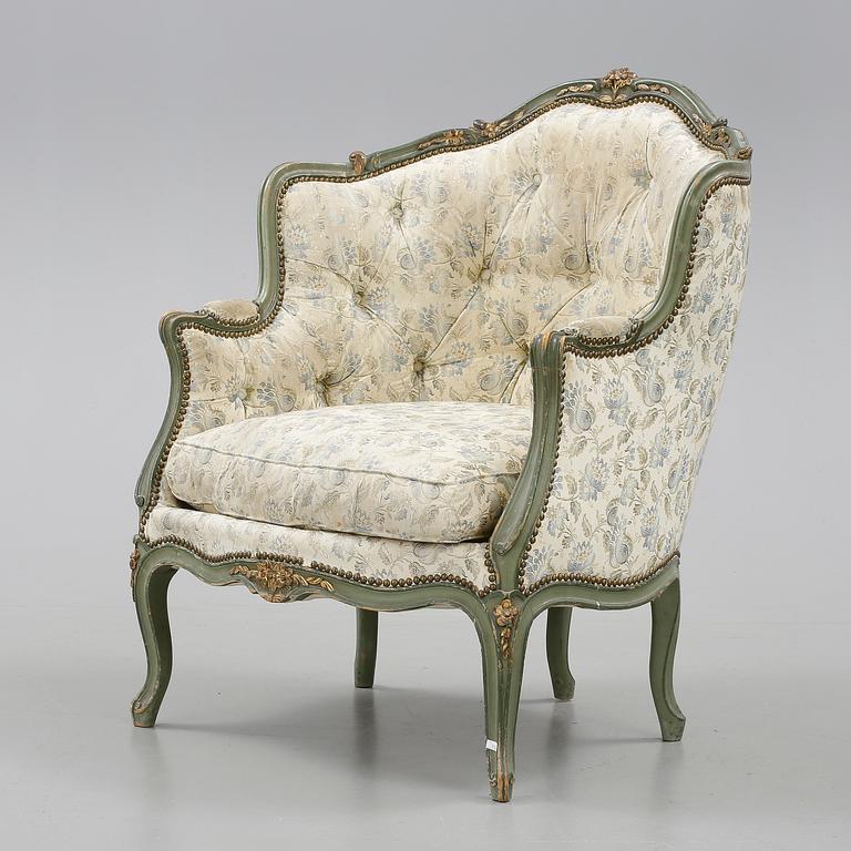 BERGERE, Louis XV-stil, omkring 1900.