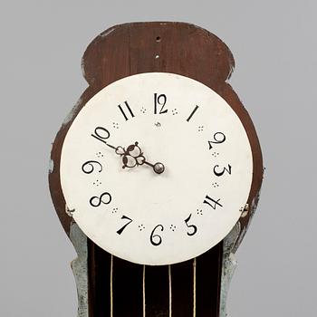 A longcase clock, 18th/19th Century.