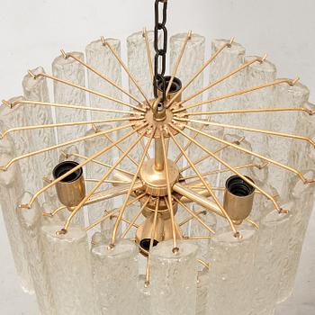 Taklampa troligen Murano 1900-talets andra hälft.