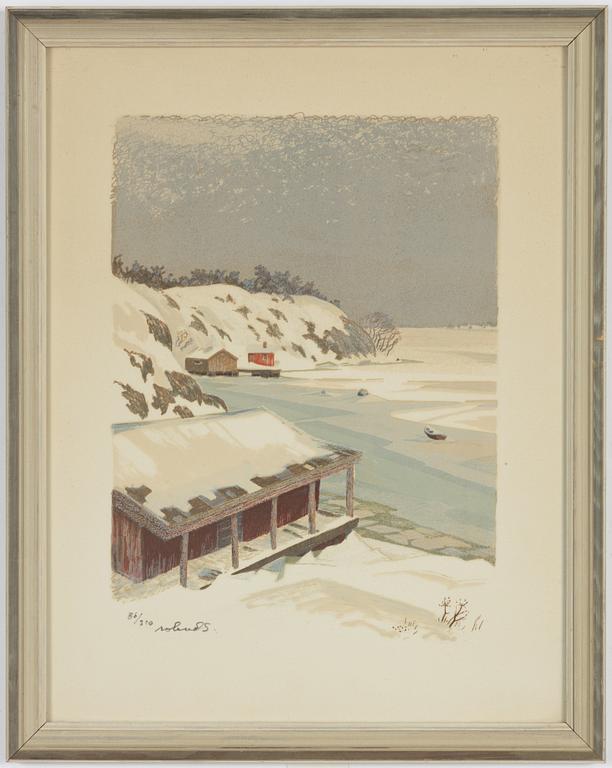 Roland Svensson, ”Min bastu, Möja/Tornösund”.