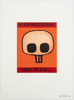 Jan Håfström, "Du går mot döden".