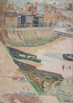 Carl Wilhelmson, "Rose Lodge", scene from Cornwall.