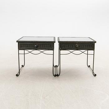 Sängbord, 1 par, 1900-/2000-tal.