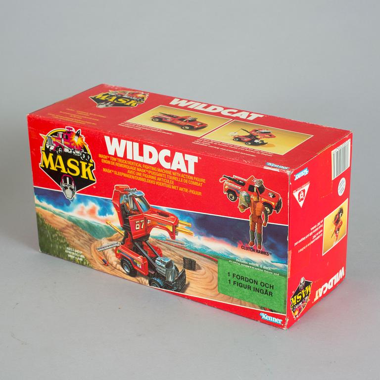 M.A.S.K, Buzzard och Wildcat i oöppnade förpackningar, Kenner, 1985.