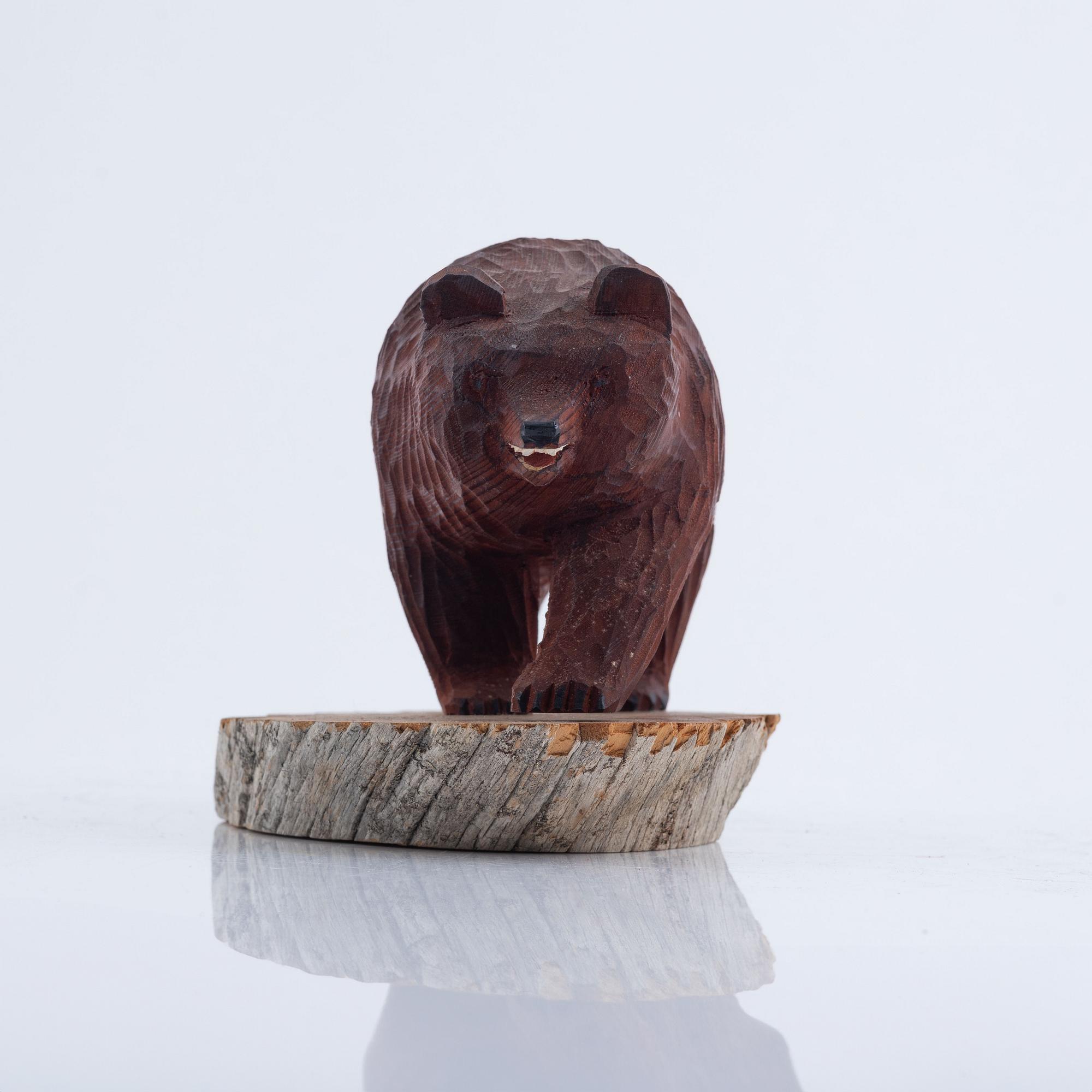 Sculpture, Sami work, latter half of the 20th century.