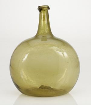 642. FLASKA, glas. 17-1800-tal.