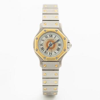 Cartier, Santos Ronde, wristwatch, 24 mm.