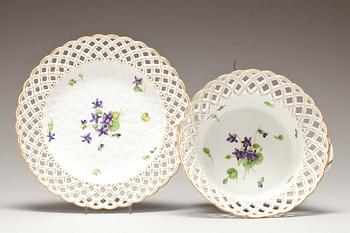 GALLERSKÅL med FAT, porslin, Royal Copenhagen.