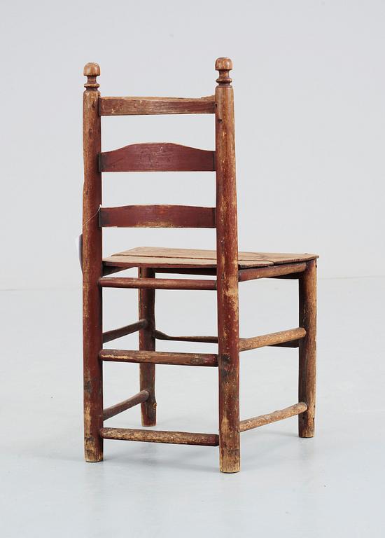 STEGSTOL, möjligen barnmodell, 1700/1800-tal.