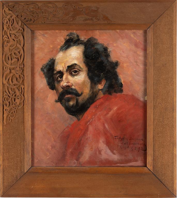 JAMES TITUS SETTERBERG, oil on canvas, signed and dated -92.