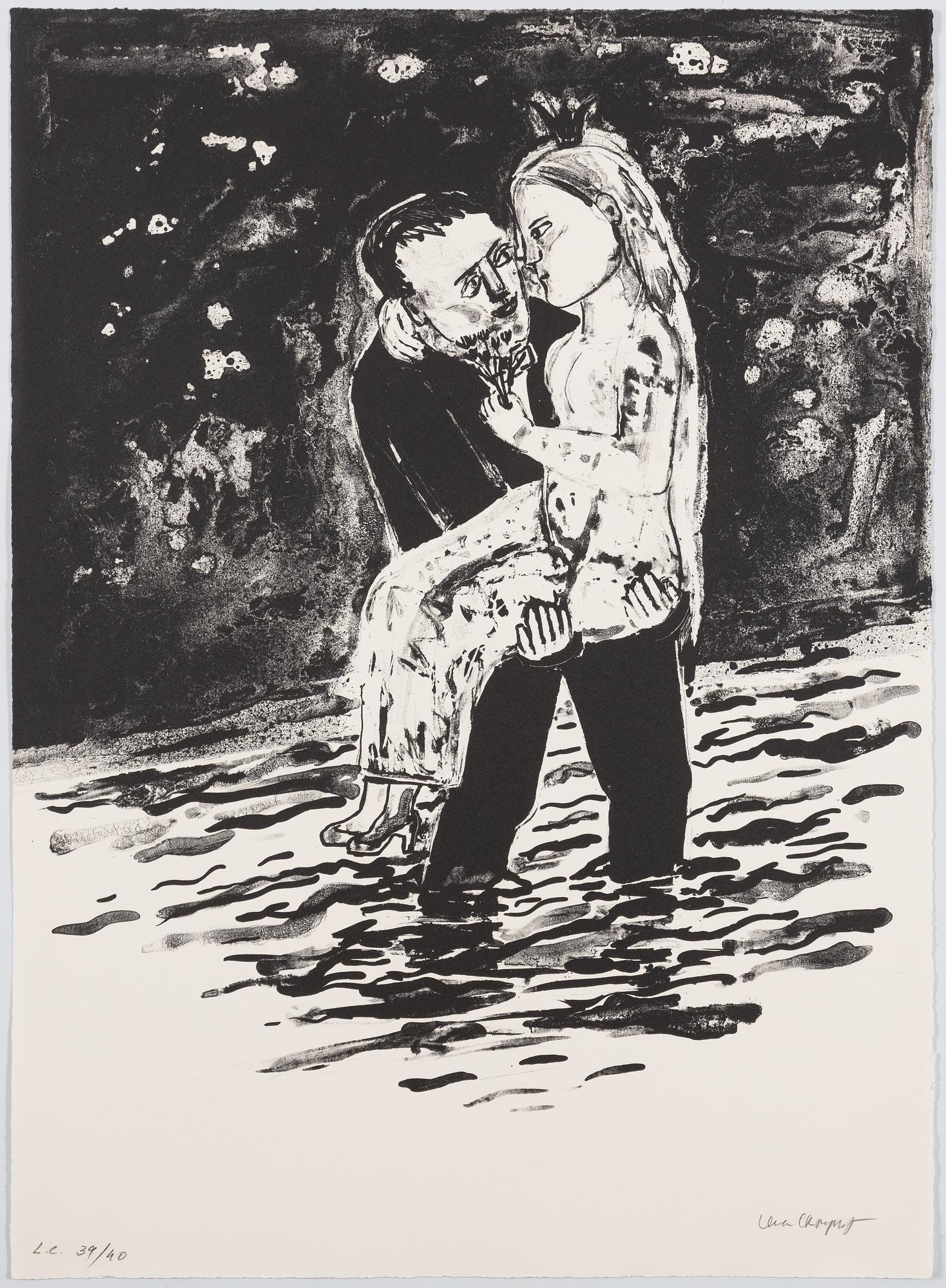 Lena Cronqvist, Utan titel, ur mappen: "August Strindberg, Ett Drömspel".