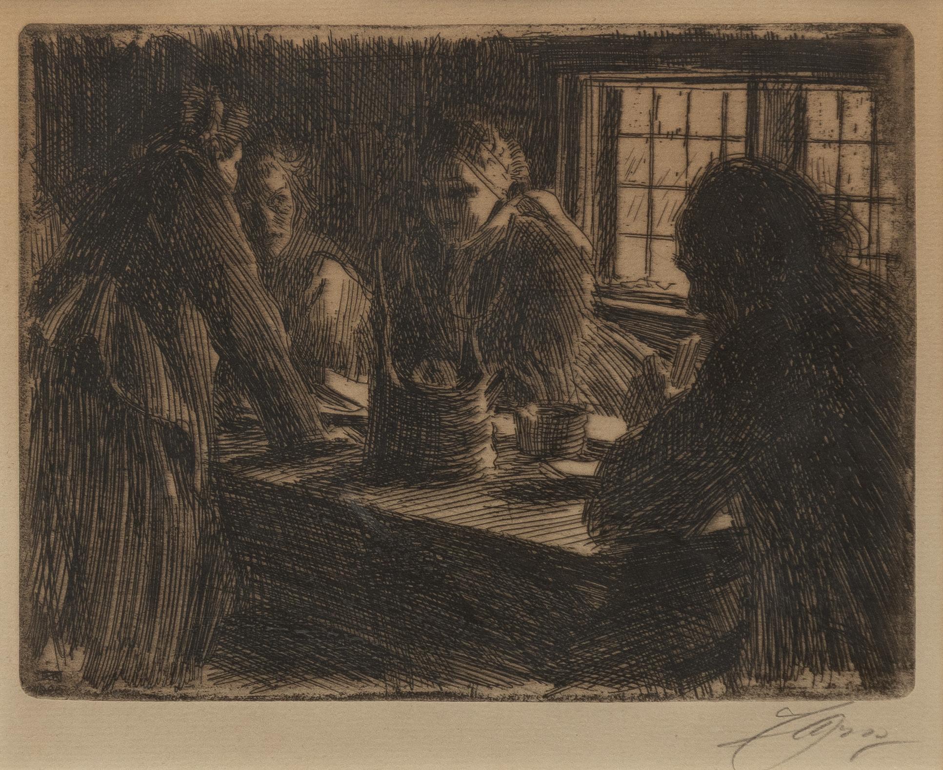Anders Zorn, "Brudtärnan.".