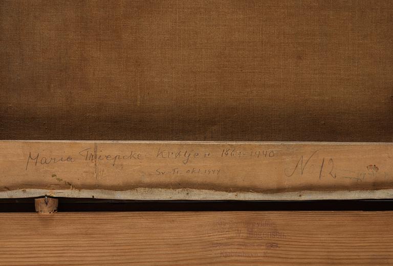 Marie Martha Krøyer, "Italienska med barn" (Modersglädje).