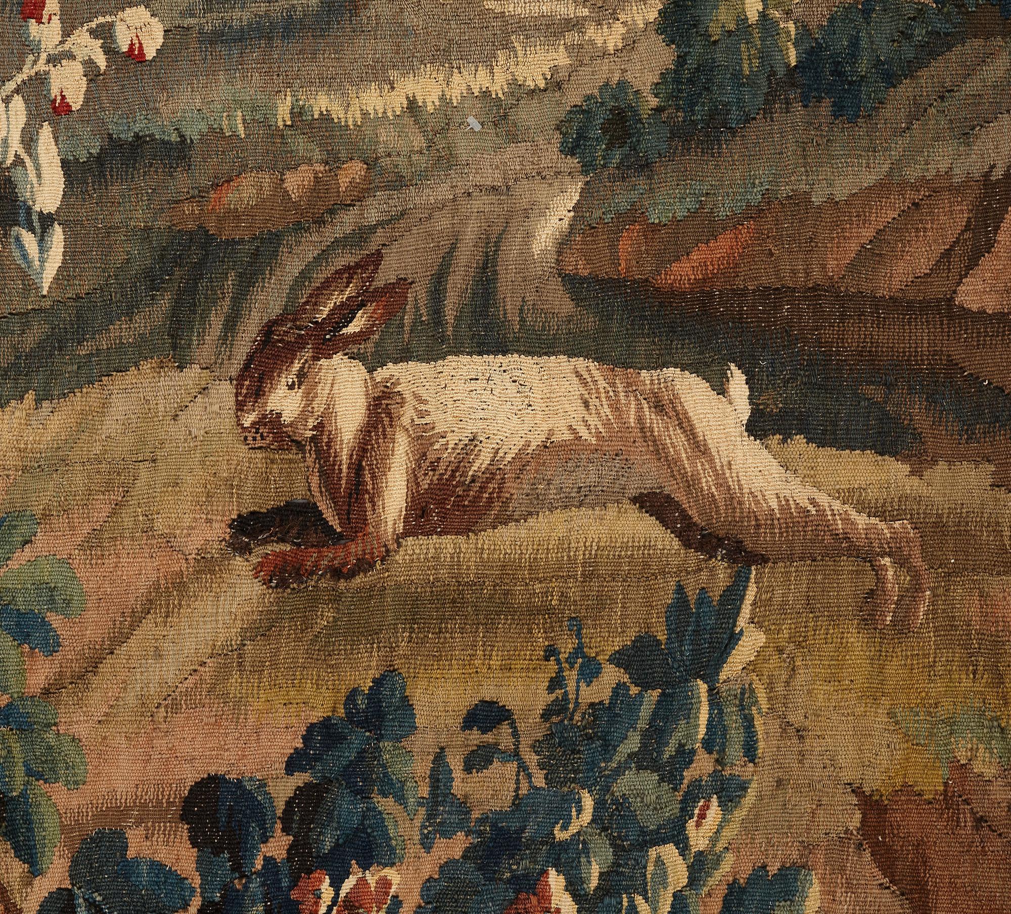 A "Verdure", tapestry, ca 305 x 500 cm, signerad VIT*M*R*D'AUBVSSON.
