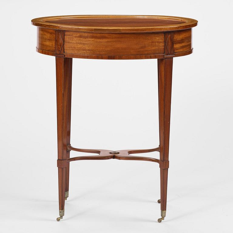 A late Gustavian table.