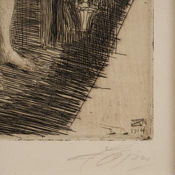 Anders Zorn, "Tidig".