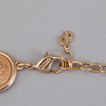 ÖRHÄNGEN samt HALSBAND, Christian Dior.