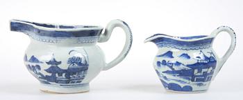 SÅSSNIPOR, 2 st, porslin, Kina.