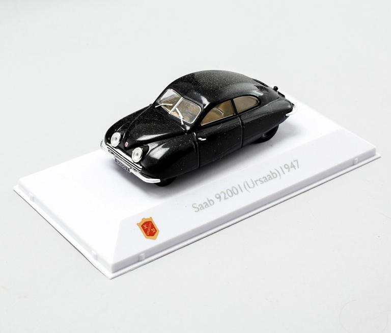 A SAAB Car Museum Collection, 17 pcs, majority 2014.