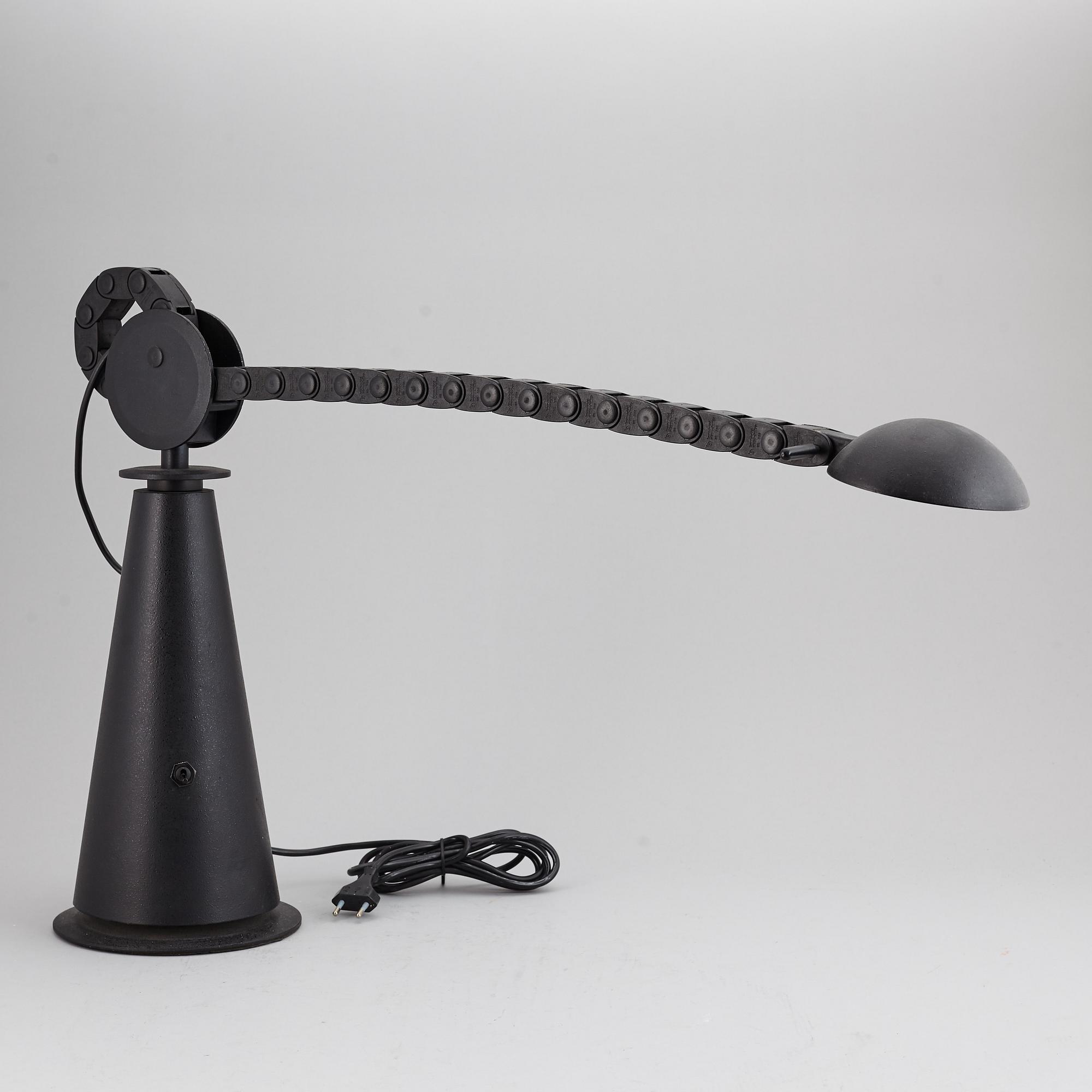 A 'Gaucho' table light, Studio Per, Ego Luce, 1980-9.