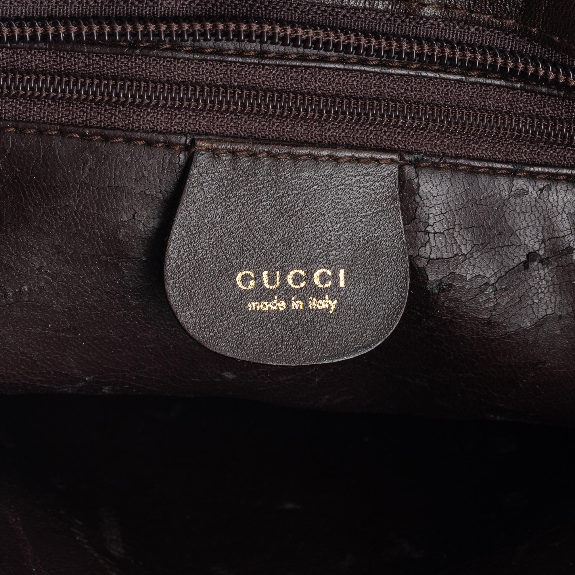 Gucci, a handbag.