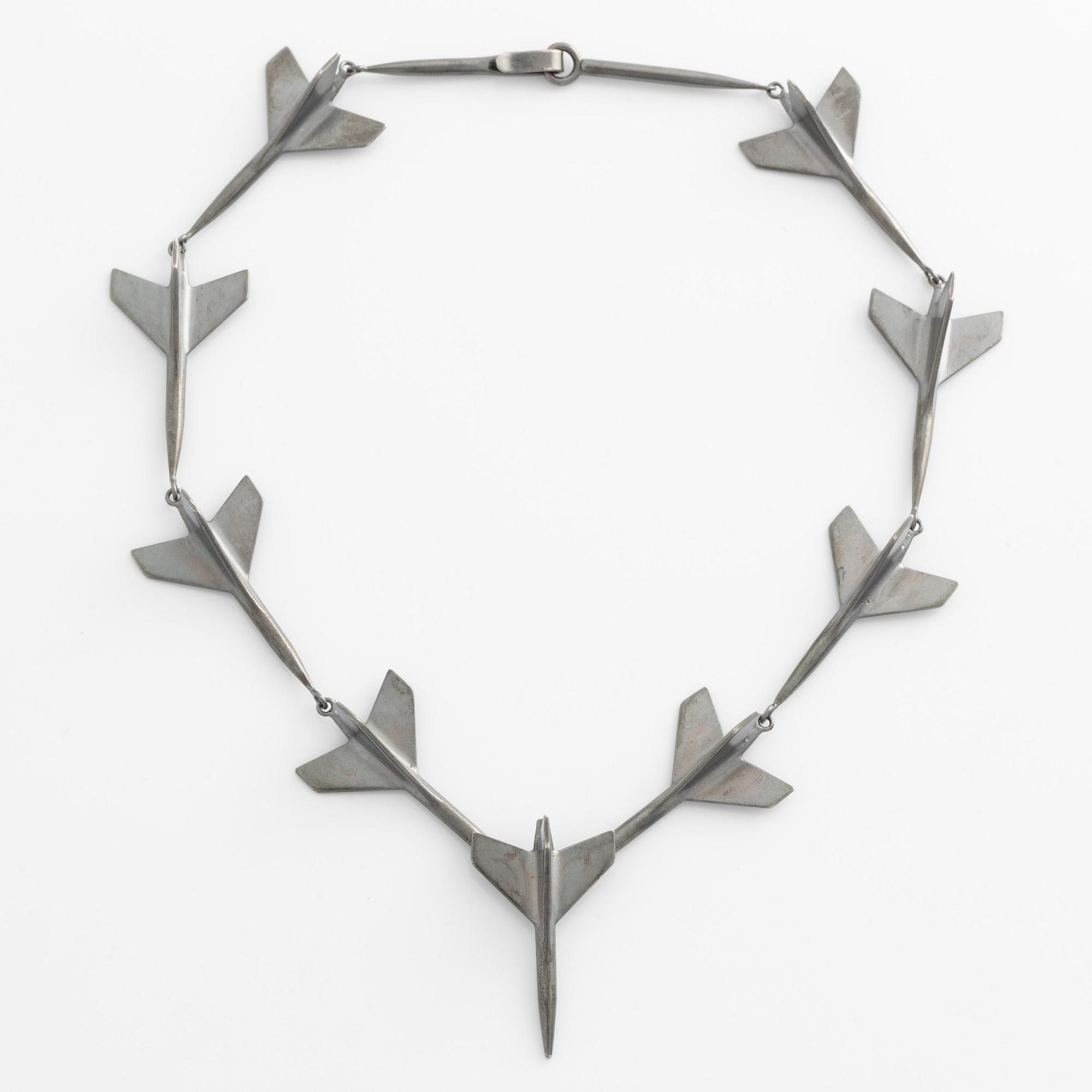 Erik Tidäng, necklace, sterling silver.