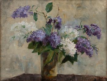 MARIA WIIK, LILACS IN A VASE.