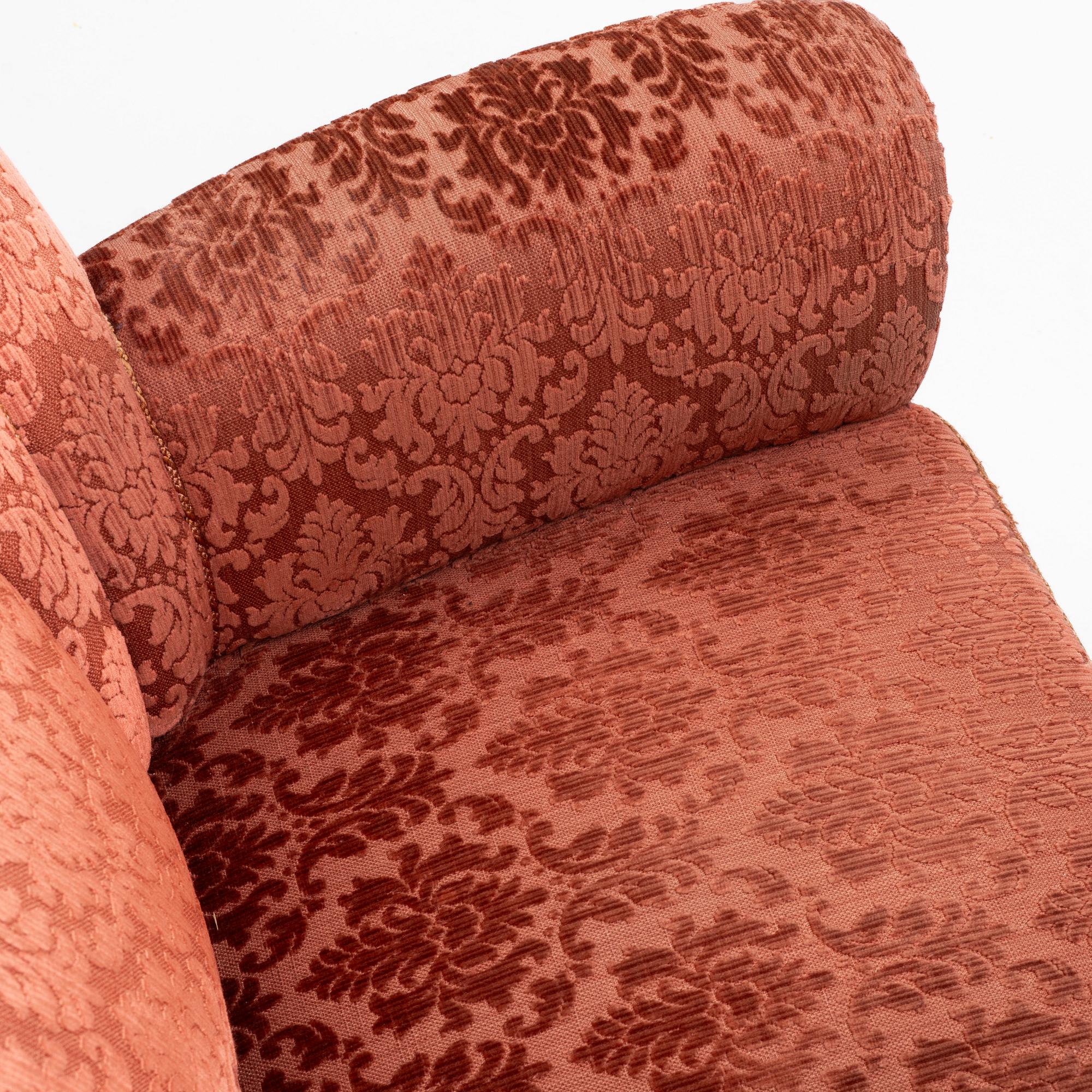 Armchairs, a pair, Swedish Modern, first half of the 20th century.