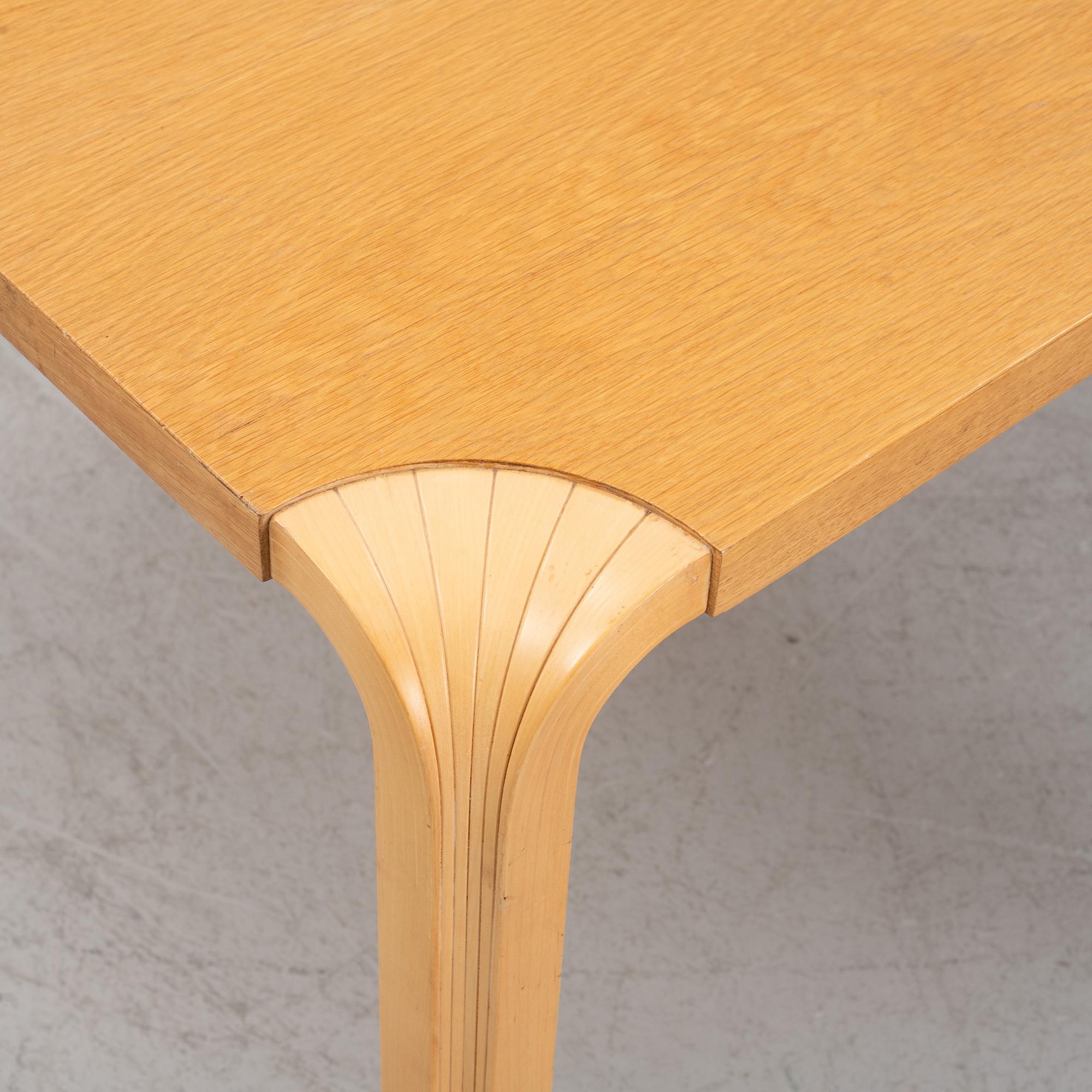 Alvar Aalto, a 'MX800' coffee table, Artek.