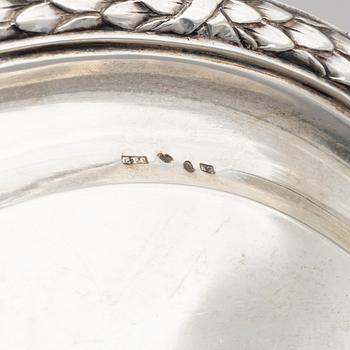 A Swedish Art Nouveau silver jardinière, mark of CF Carlman, Stockholm 1912.
