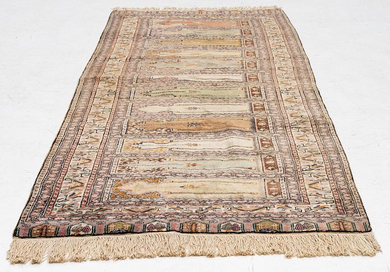 Carpet, Kayseri, approx. 220 x 92 cm.