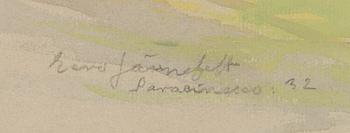 Eero Järnefelt, Landskap från Italien.